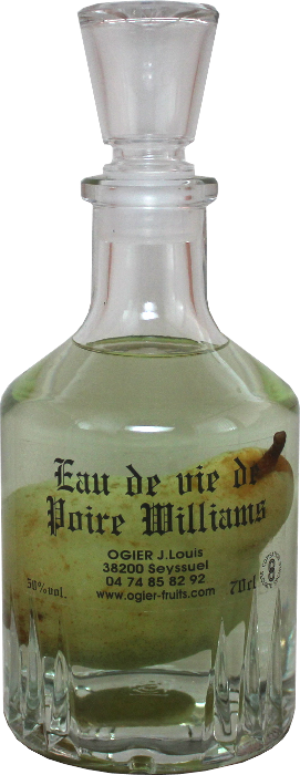 Eau de vie de poires carafe fr