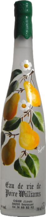 Eau de vie de poires décorée fr